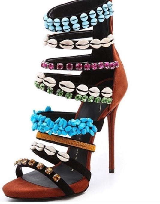 Shoe Inspiration: Guiseppe Zanotti Coline Shell Sandal