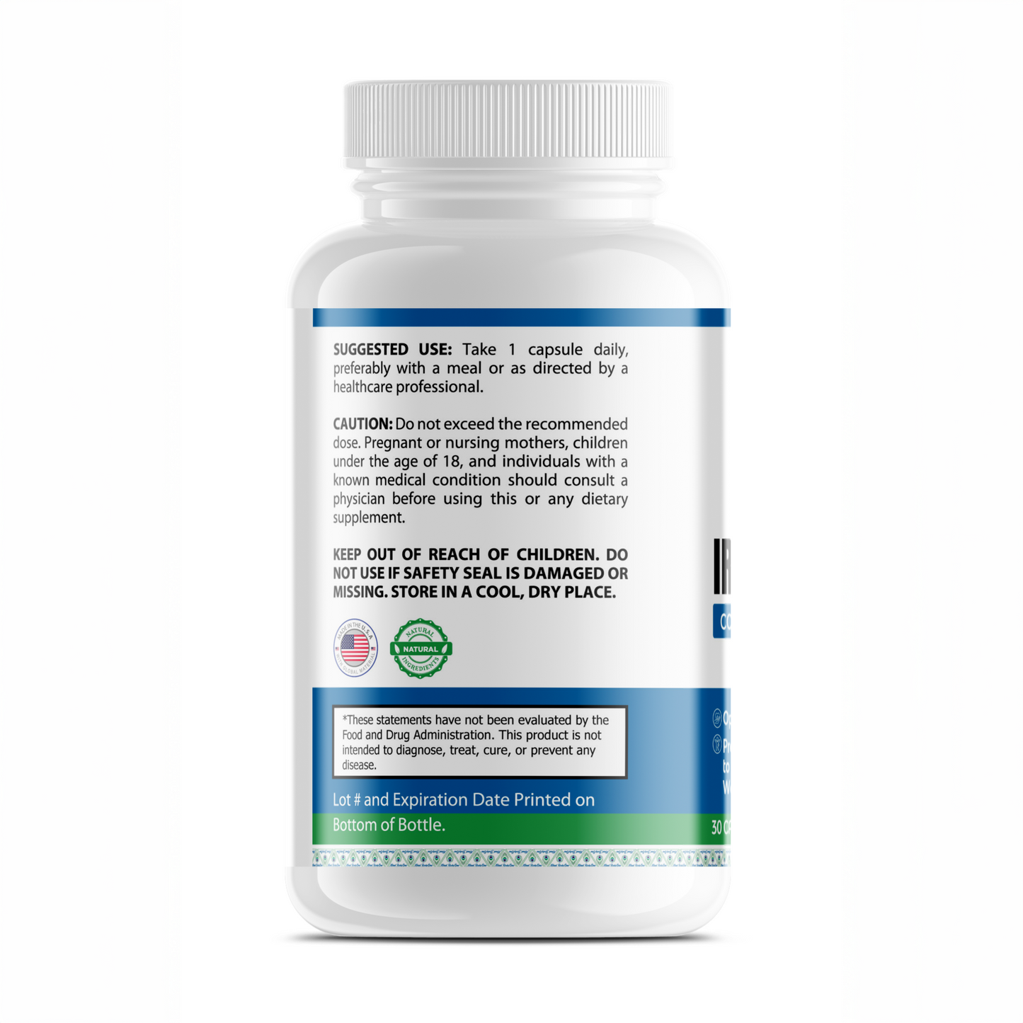 MIND BODY ONE Irish Seamoss Capsules | 400 mg