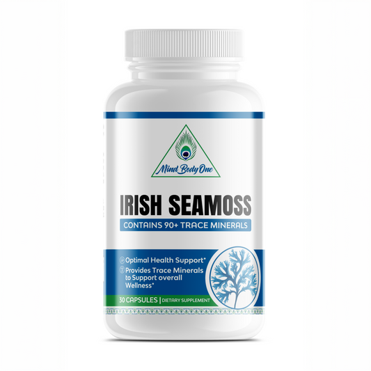 MIND BODY ONE Irish Seamoss Capsules | 400 mg