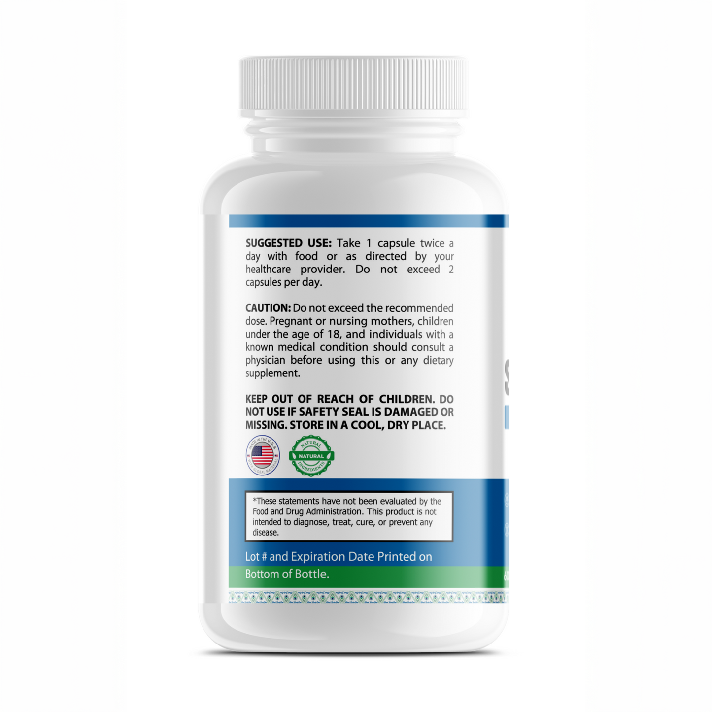 MIND BODY ONE Ginseng - Siberian - Eleuthero Root Powder | 500 mg