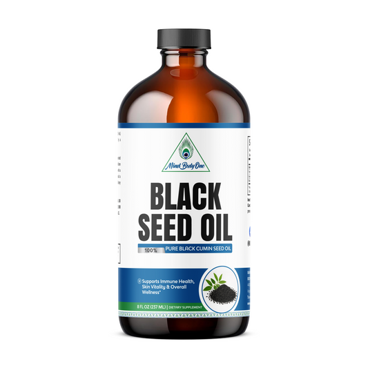 MIND BODY ONE Black Seed Oil| 8 oz.